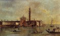 View Of The Island Of San Giorgio In Alga Venice Francesco Guardi Venetian